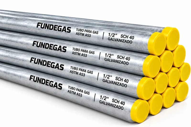 Cañerías galvanizadas FundeGas