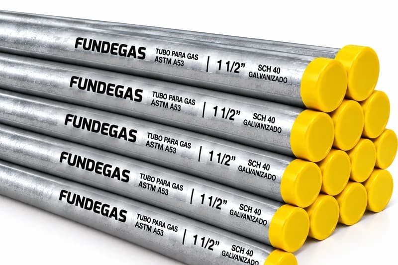 Cañería 1 1/2 FUNDEGAS