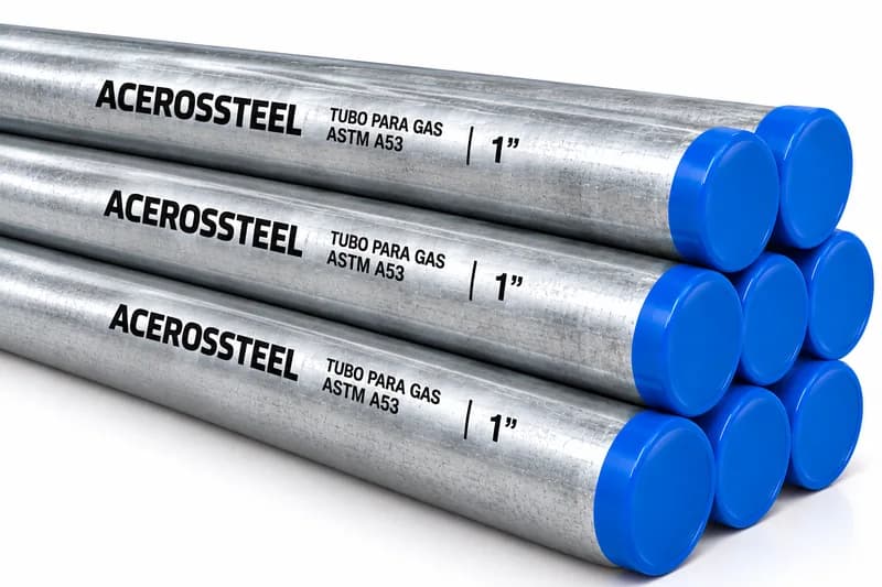 Tubería 1" AcerosSteel