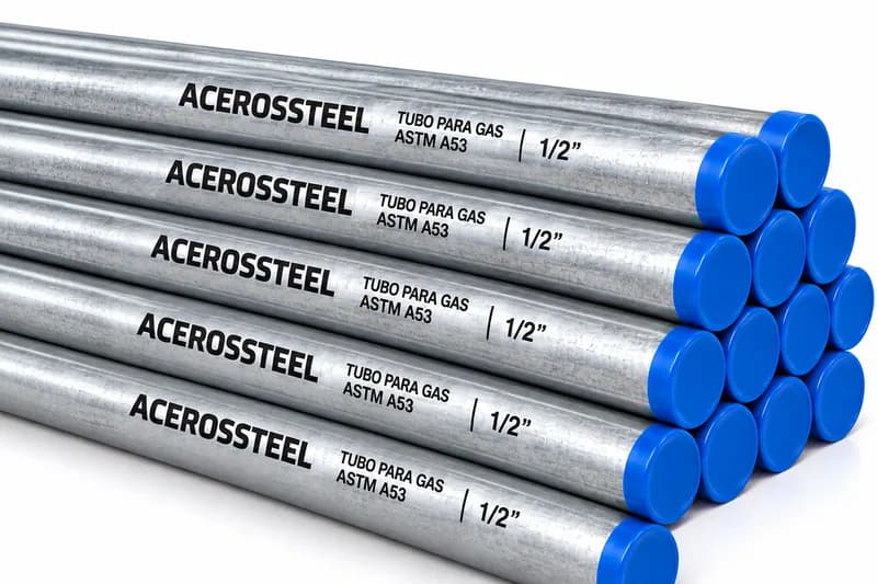 Cañería 1/2 AcerosSteel