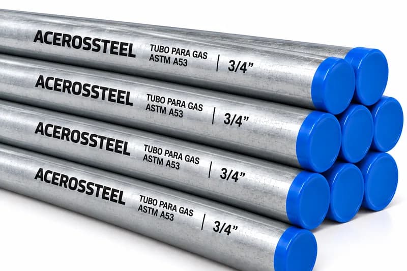 Tubería 3/4 AcerosSteel